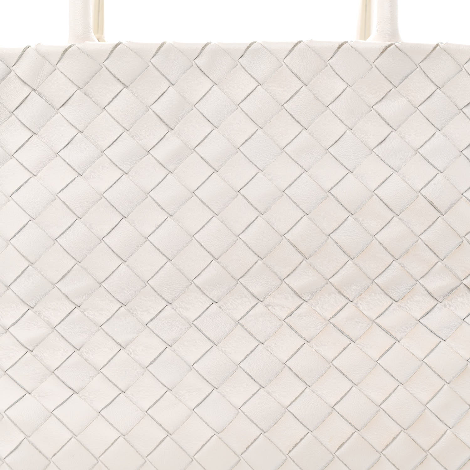Bottega Veneta Nappa Intrecciato Tote Bag White 8 of 13