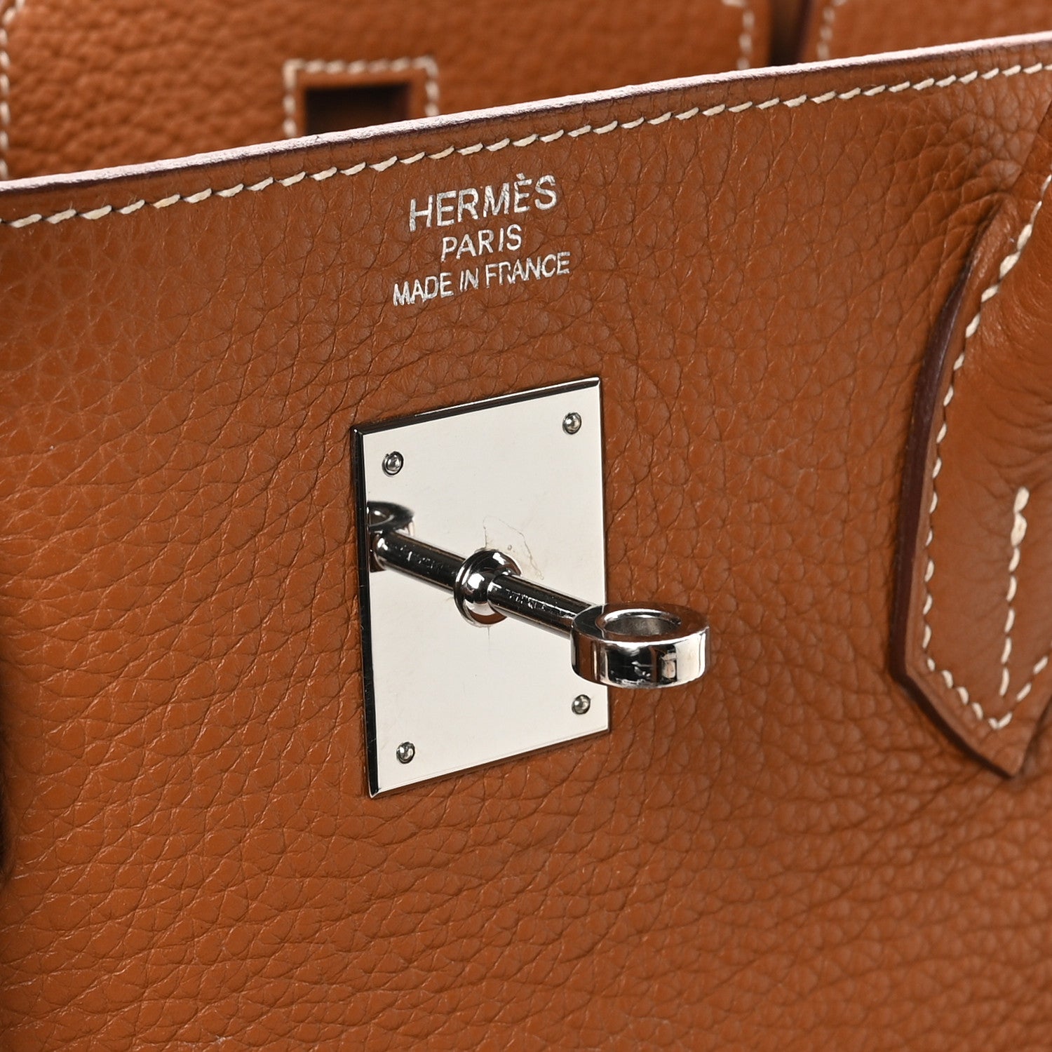 Hermes Togo Birkin 40 Gold 7 of 12