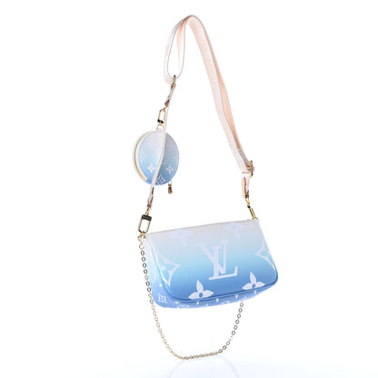 Louis Vuitton Monogram Giant By The Pool Multi Pochette Accessories Blue 3 of 12