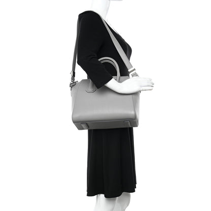 Givenchy Sugar Goatskin Small Antigona Pearl Grey 2 of 20