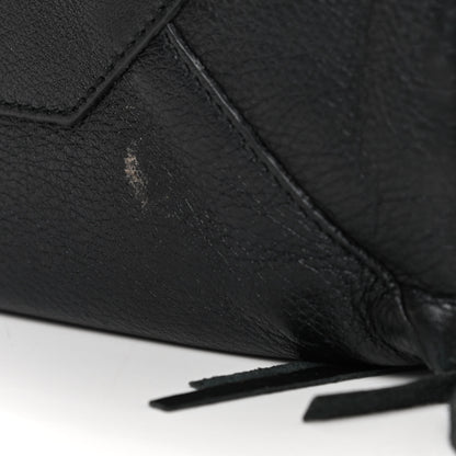 Balenciaga Veau Papier A6 Zip Around Tote Black 8 of 10