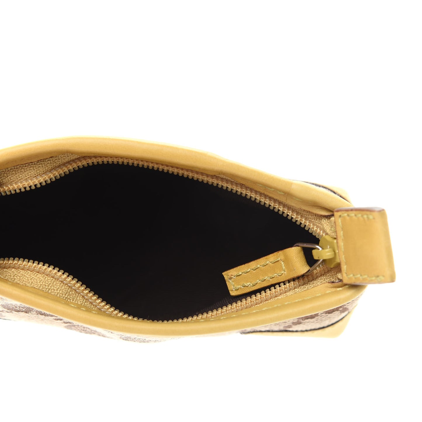 Monogram Pouch Yellow