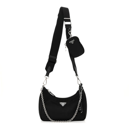 Prada Nylon Re-Edition 2005 Shoulder Bag Black 1 of 9