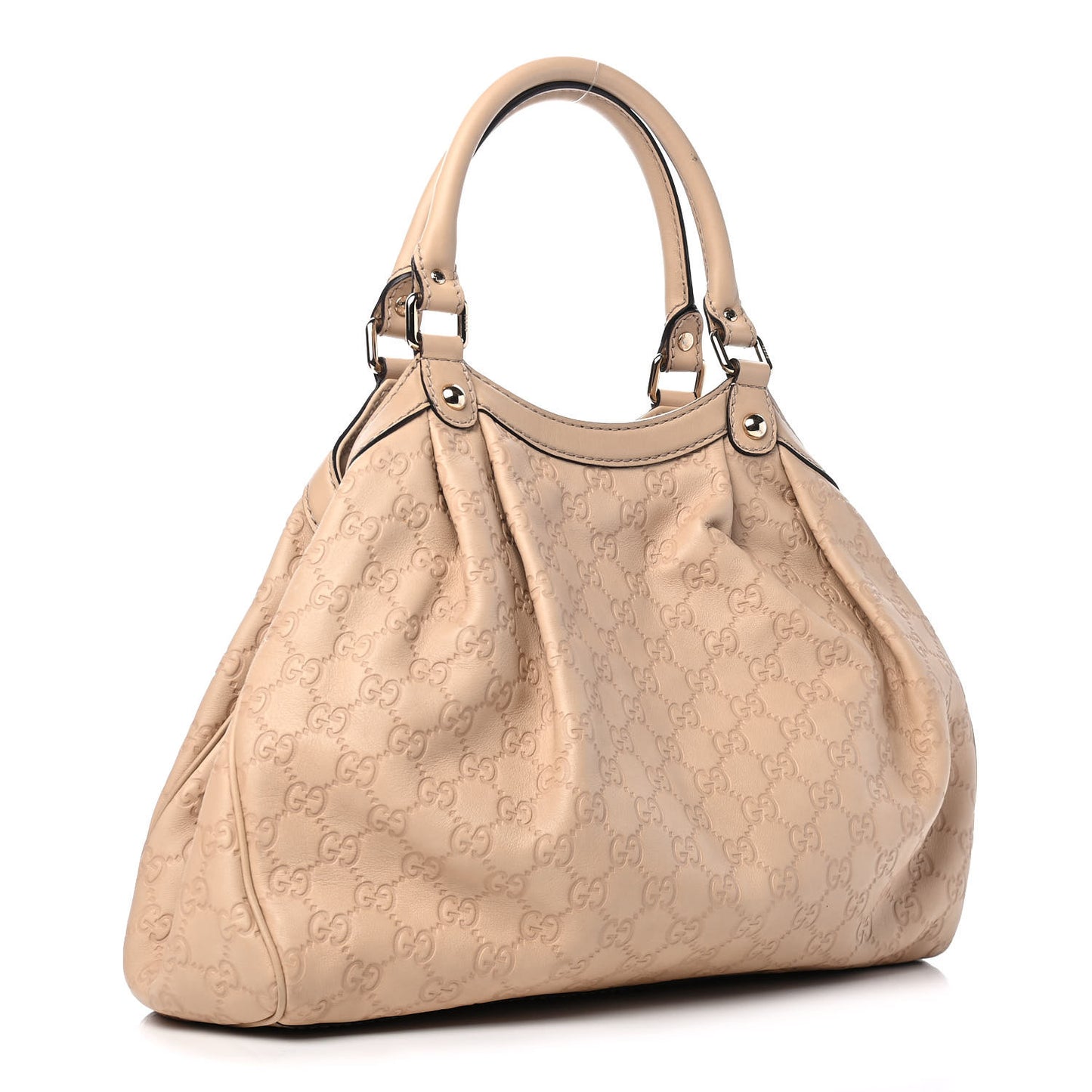 Guccissima Medium Sukey Tote Beige