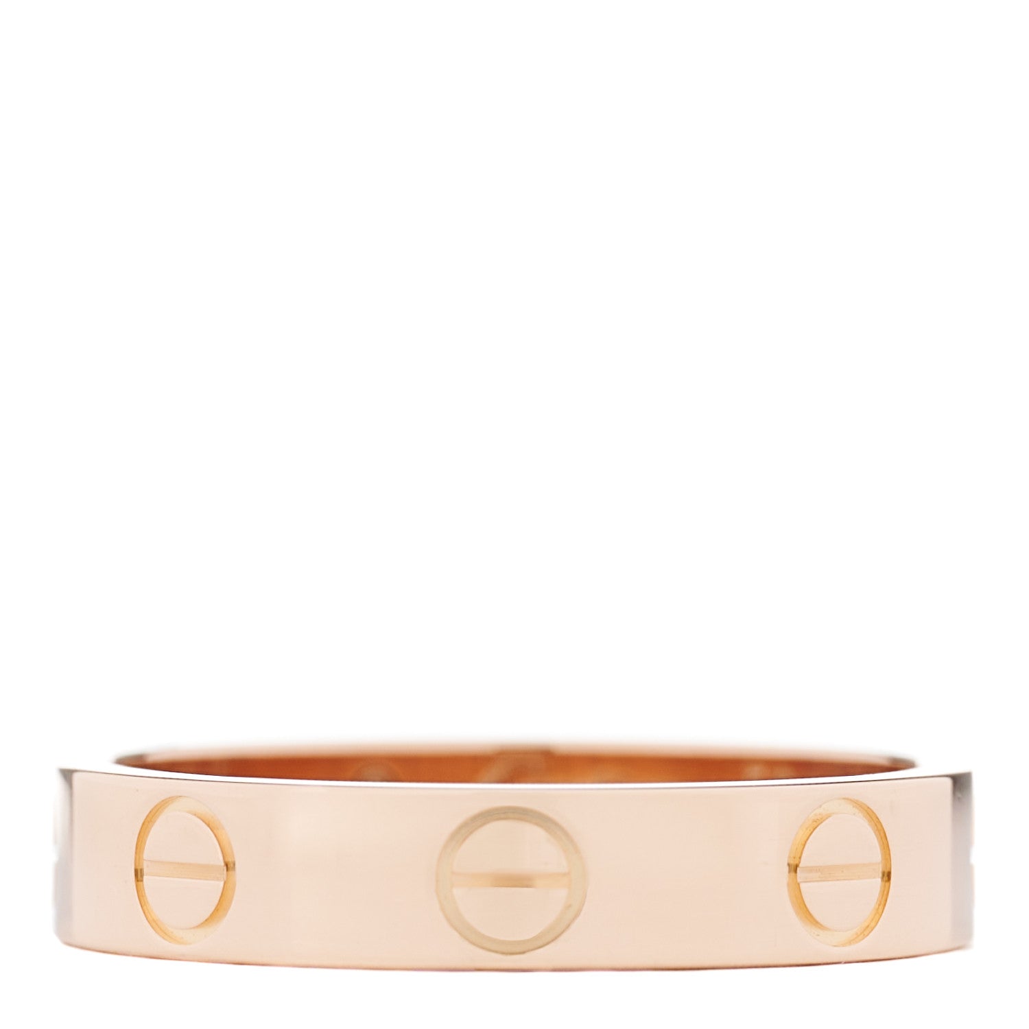 Cartier 18K Pink Gold 3.5mm LOVE Wedding Band Ring 50 5.25 1 of 5