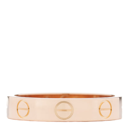 Cartier 18K Pink Gold 3.5mm LOVE Wedding Band Ring 50 5.25 1 of 5