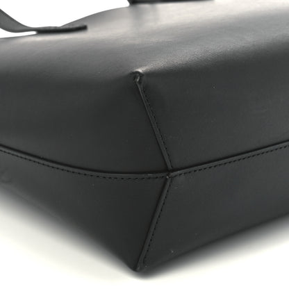 Mansur Gavriel Saffiano Large Shopping Tote Black Flamma 12 of 13
