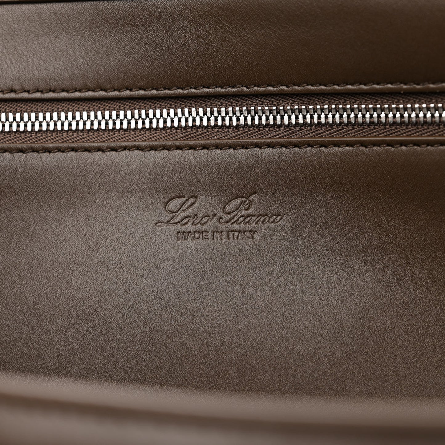 Blurred Double Cashmere Calfskin Plaid Small Carry Everything Tote Pecan Nut Green Cayenne Mel