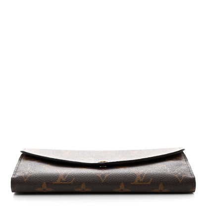 Louis Vuitton Monogram Sarah Wallet NM Rose Ballerine 7 of 7