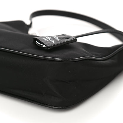 Prada Tessuto Nylon Saffiano Mini Re-Edition 2005 Bag Black 6 of 10