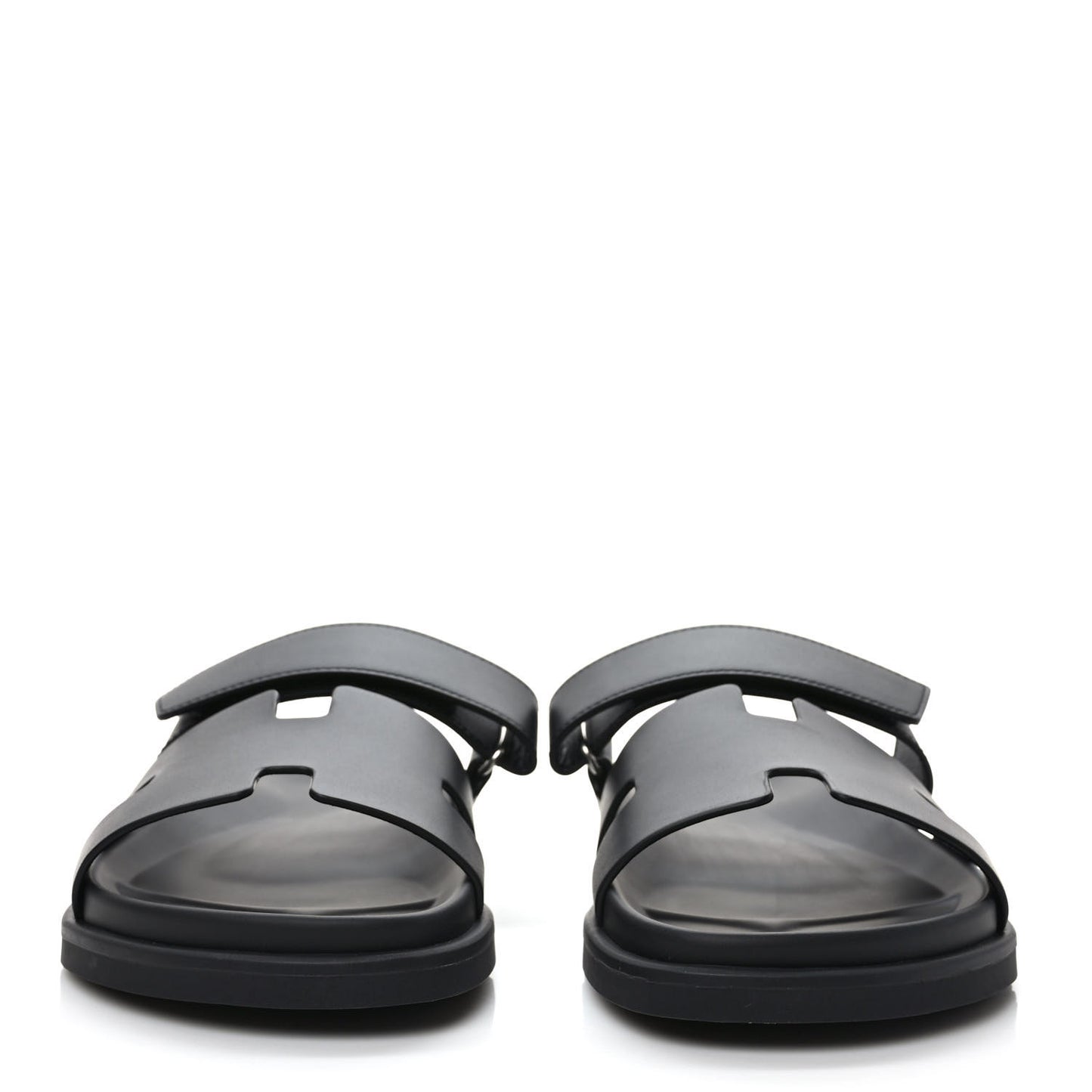 Calfskin Mens Chypre Sandals 42 Black