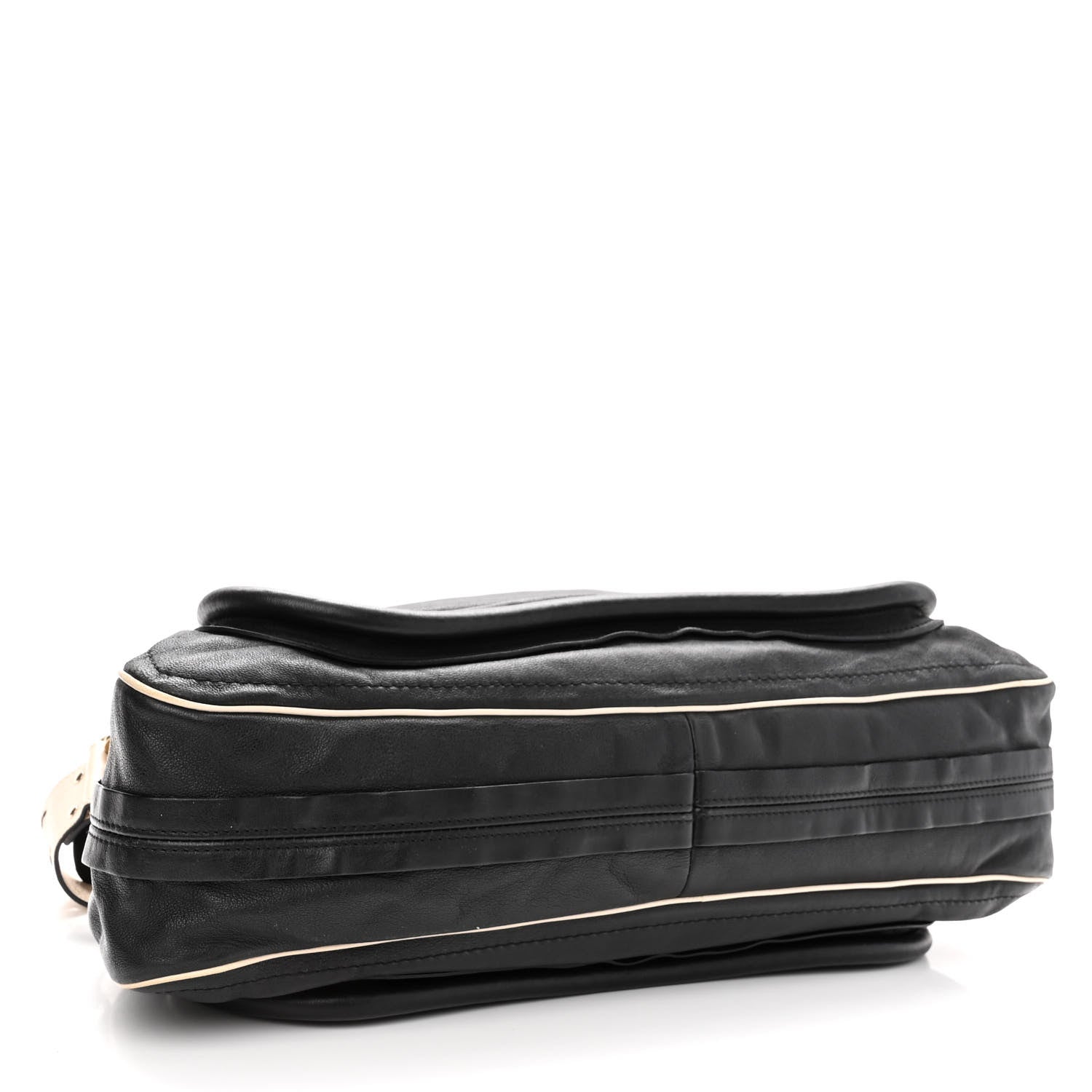 Chloe Calfskin Large Military Paraty Black 3 of 8
