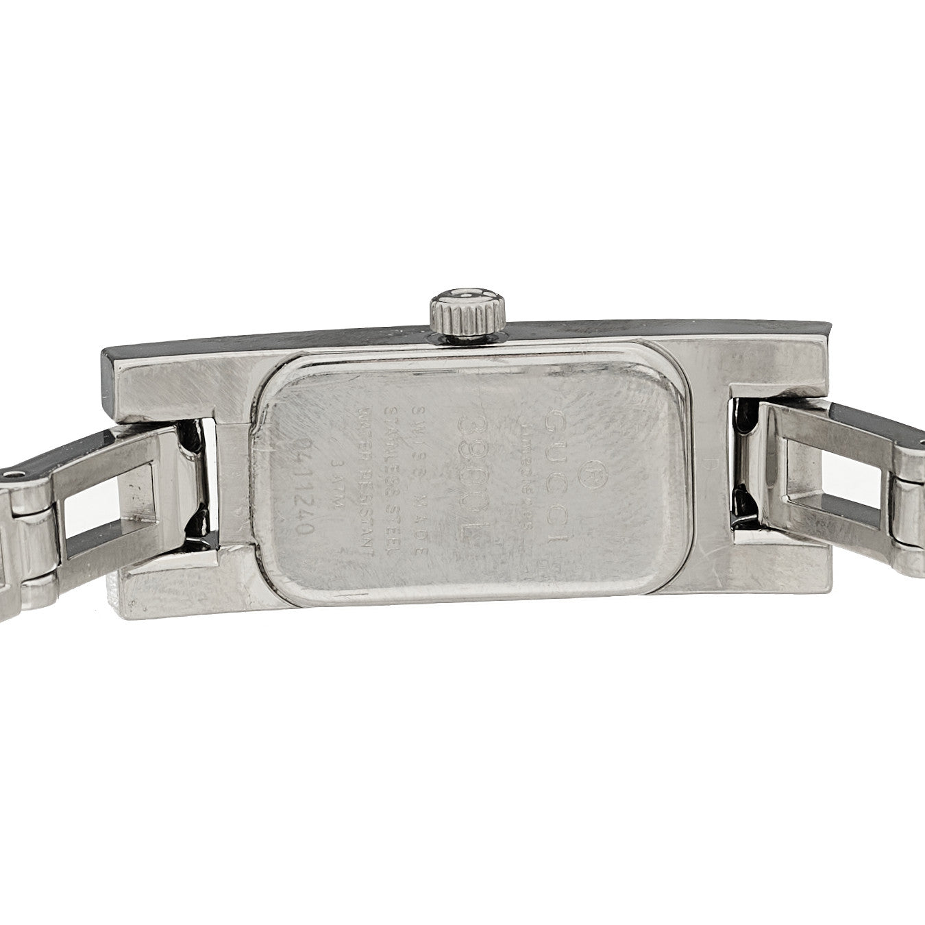 Gucci Stainless Steel Diamond 12mm 3900L Quartz Watch 4 of 4