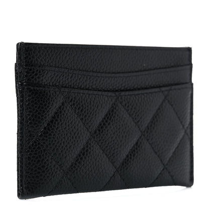 Chanel Caviar Quilted Card Holder Black 3 of 10