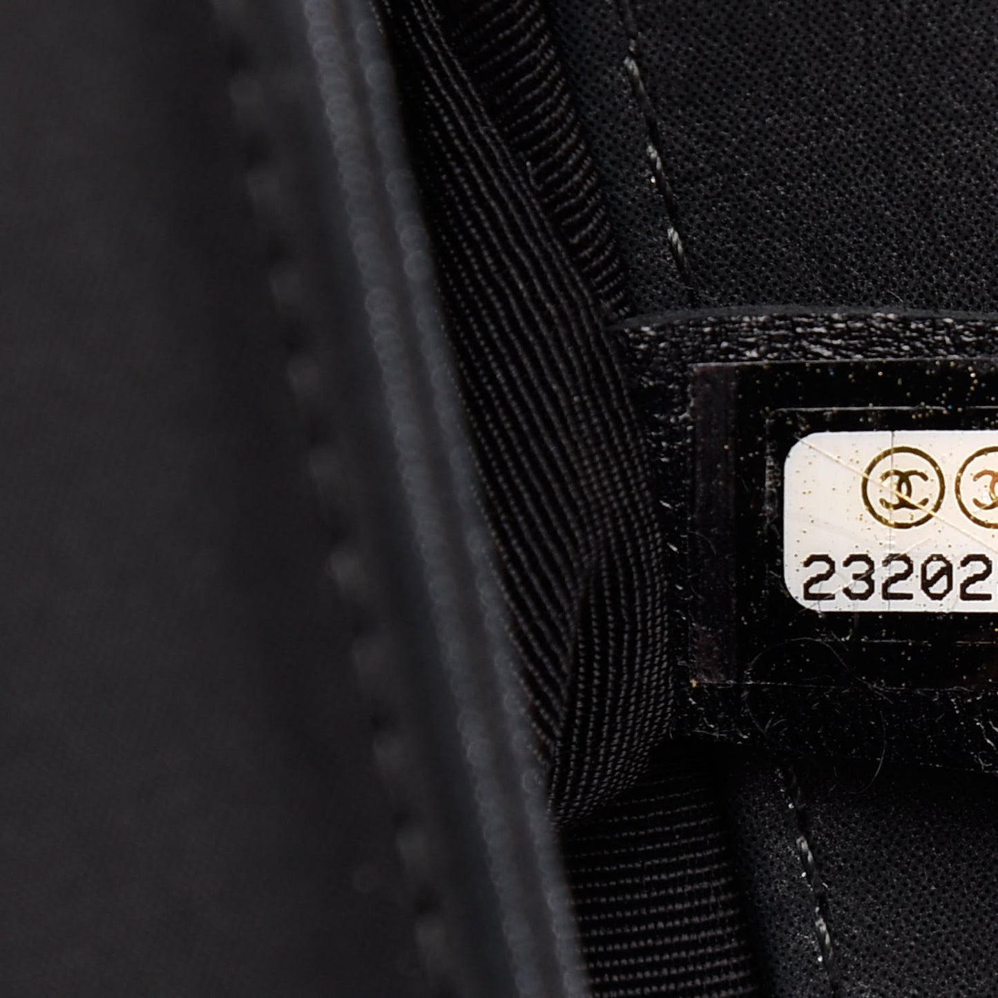 Iridescent Calfskin Embellished Double Stitch Boy Flap Black