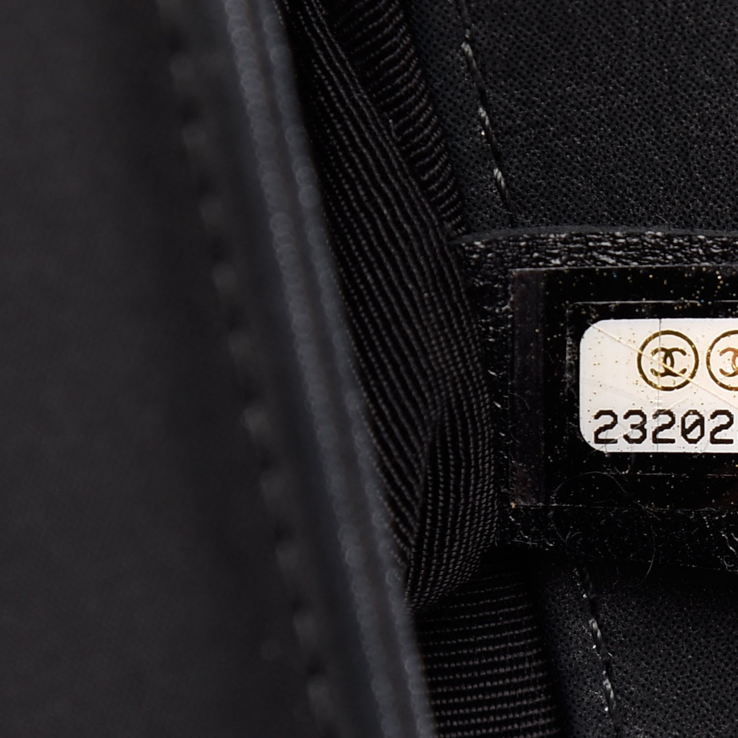 Chanel Iridescent Calfskin Embellished Double Stitch Boy Flap Black 7 of 10