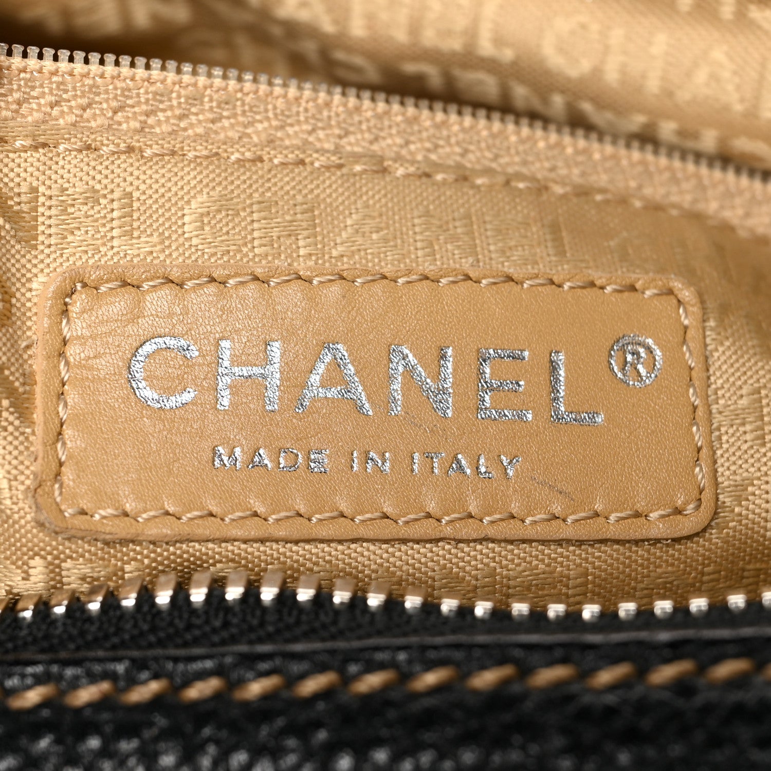 Chanel Calfskin Small Tassel Bowler Black 5 of 12