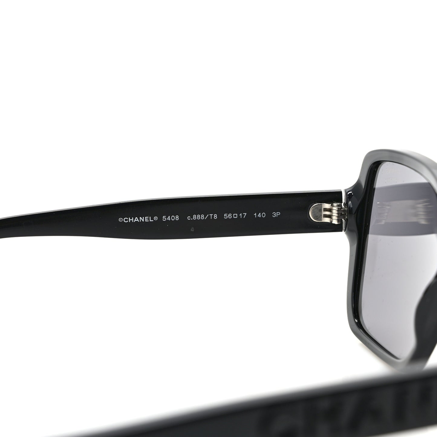 Acetate Polarized Square Sunglasses 5408 Black