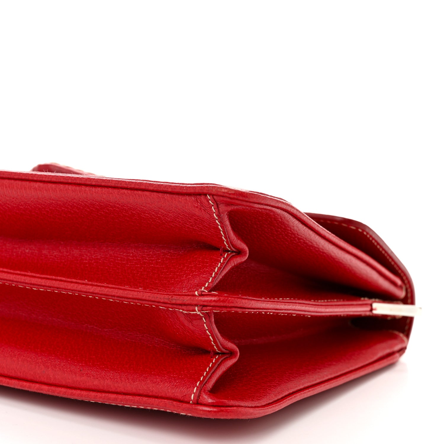 Prada City Calf Cinghiale Crossbody Bag Rubino 12 of 12