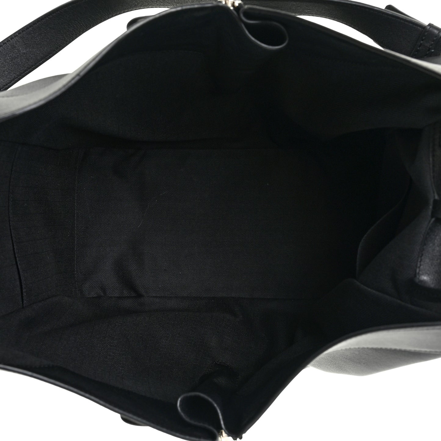 Calfskin Medium Hammock Shoulder Bag Black