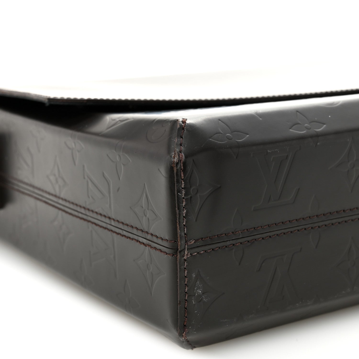 Louis Vuitton Monogram Glace Fonzie Messenger Bag Cafe 8 of 10