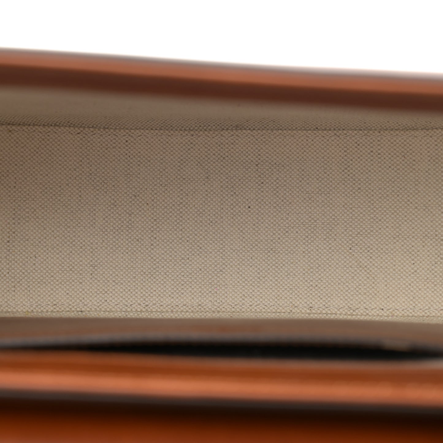 Calfskin Small Logo Shoulder Bag Brown