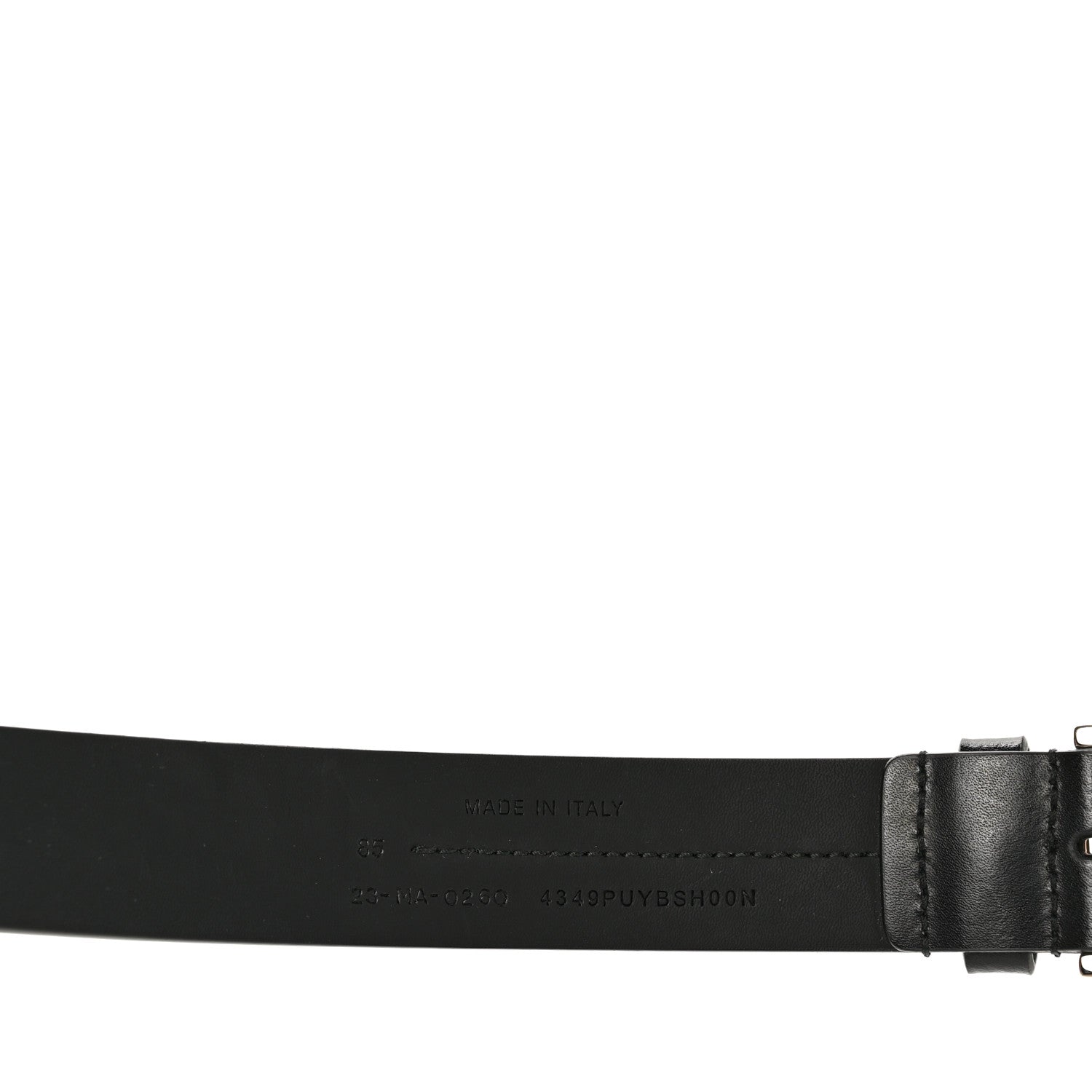 Christian Dior Calfskin Dior Homme 30mm Belt 85 Black 4 of 7