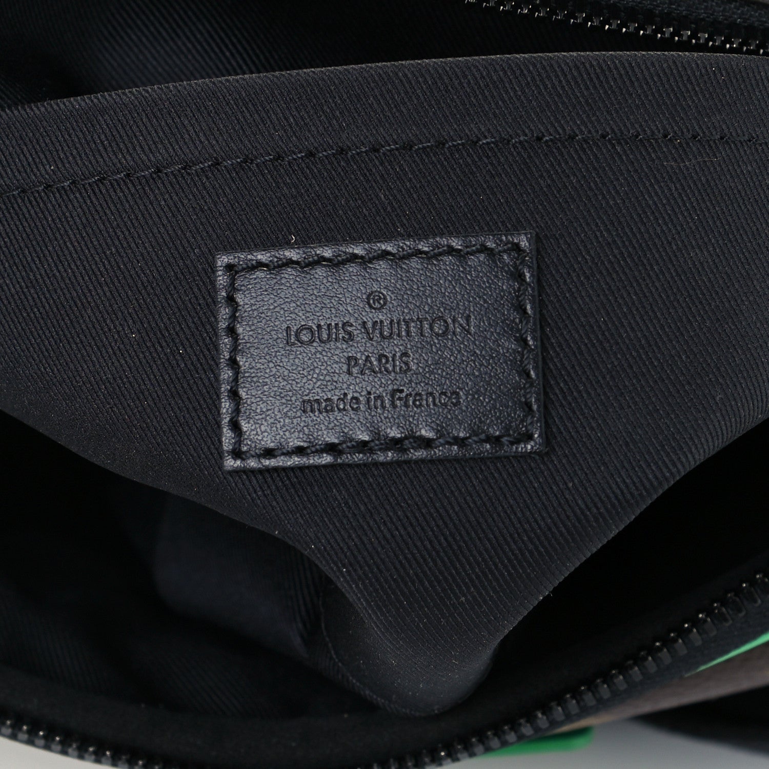 Louis Vuitton Monogram Macassar S Lock Messenger Minty Green 6 of 11