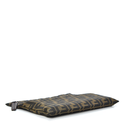 Fendi Zucca Zip Pouch Tobacco 4 of 9