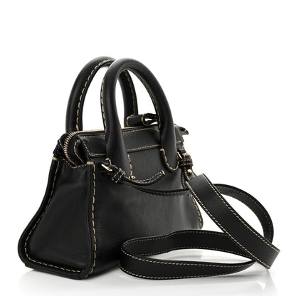 Chloe Buffalo Mini Edith Sepia Black 3 of 11