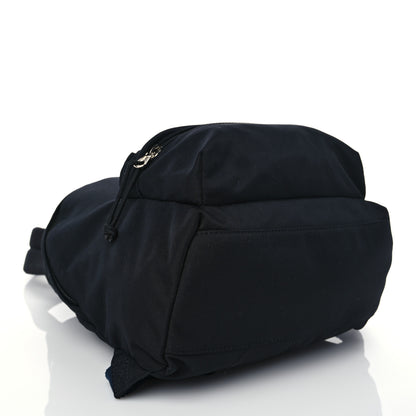 Balenciaga Sport Nylon Logo Embroidered S Wheel Backpack Black 4 of 8