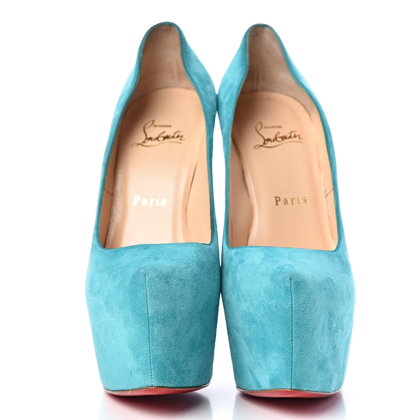 Suede Daffodile 160 Pumps 37.5 Turquoise