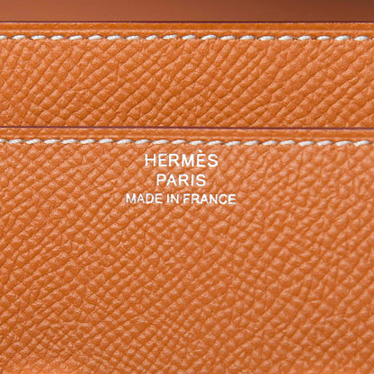Hermes Epsom Constance Long Wallet To Go Gold 6 of 11