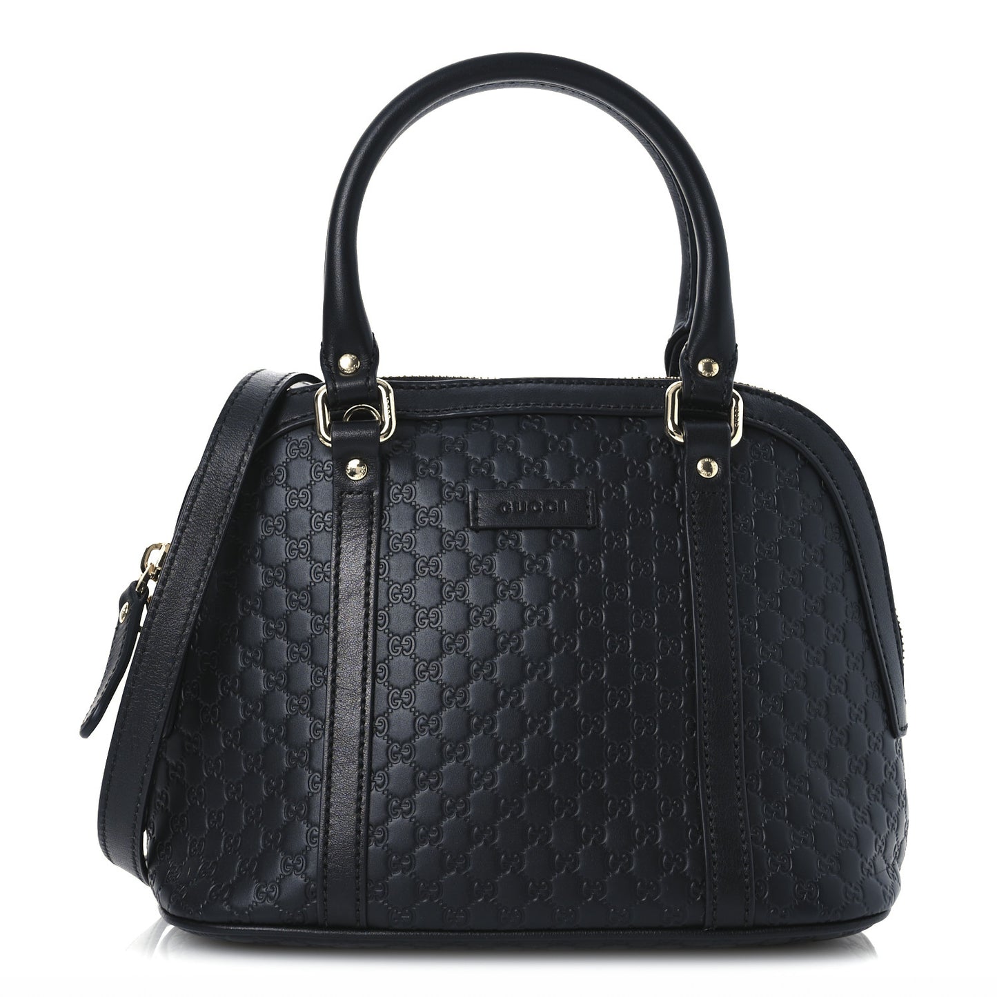 Microguccissima Mini Dome Bag Black