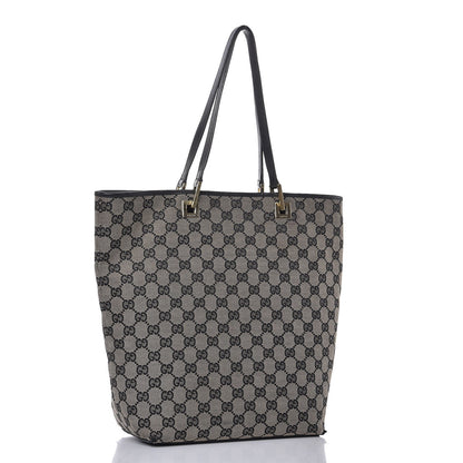 Gucci Monogram Large Bucket Tote Black 3 of 16