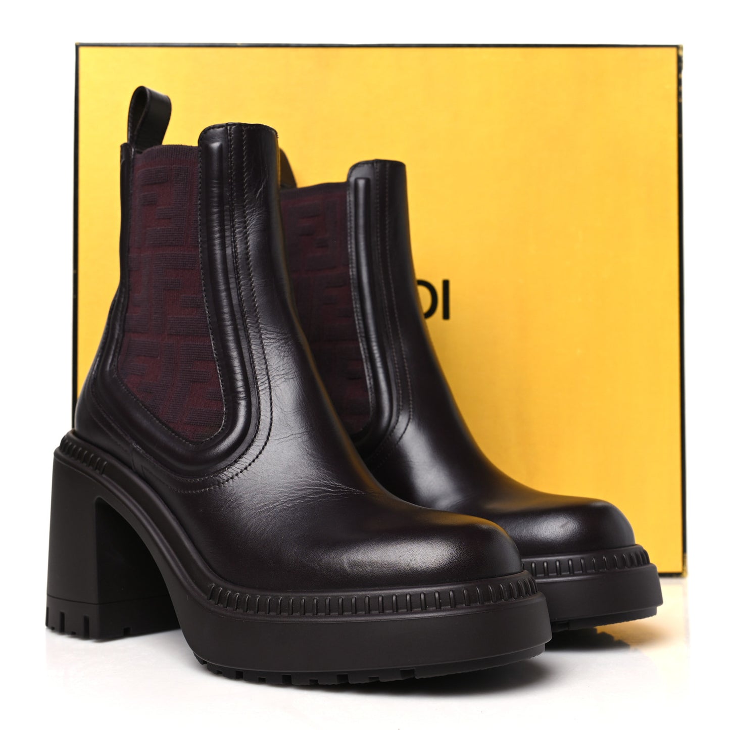 Vitello Maglia FF Domino Biker Boots 37 Mosto