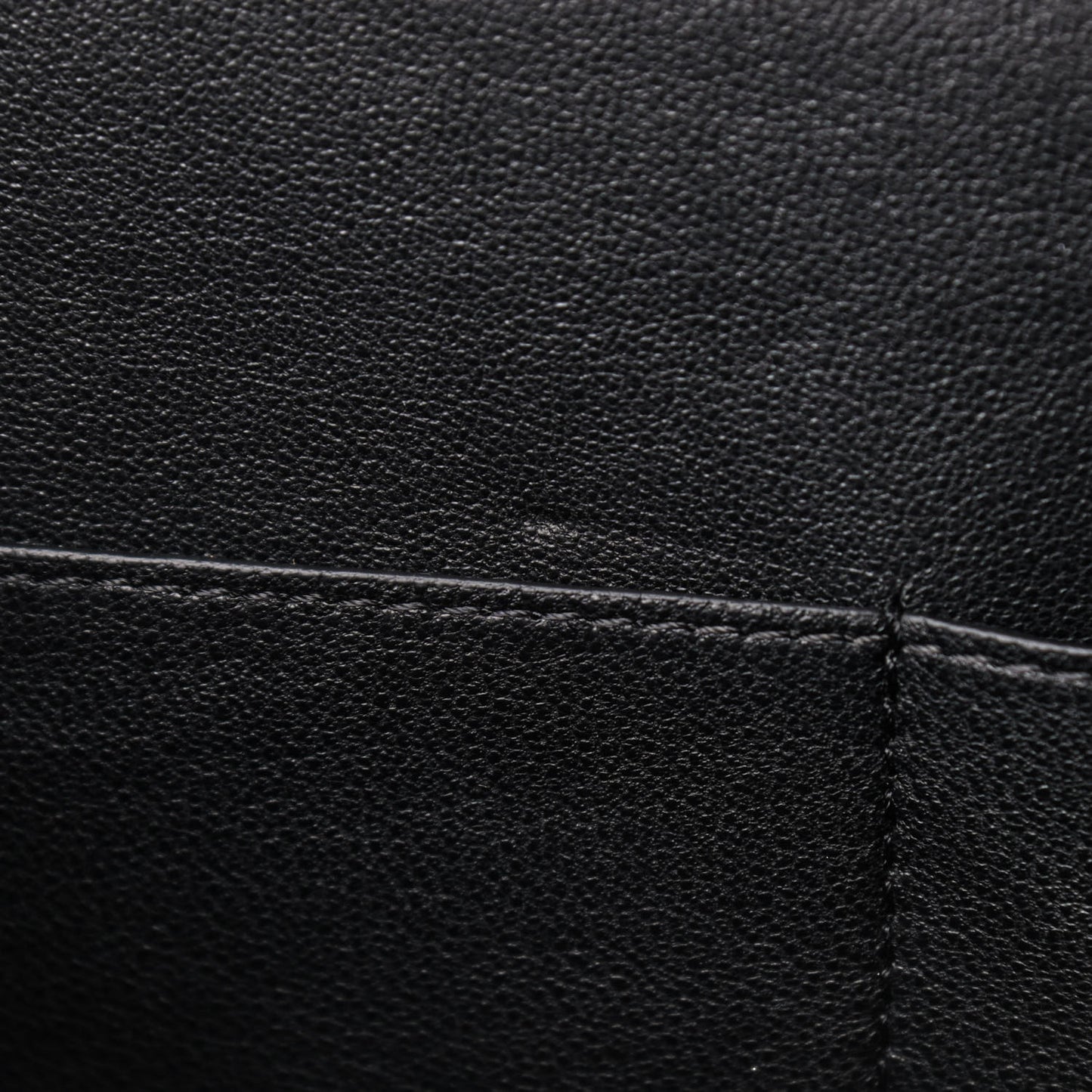 Crocodile Embossed Calfskin Suede Medium Trapeze Black