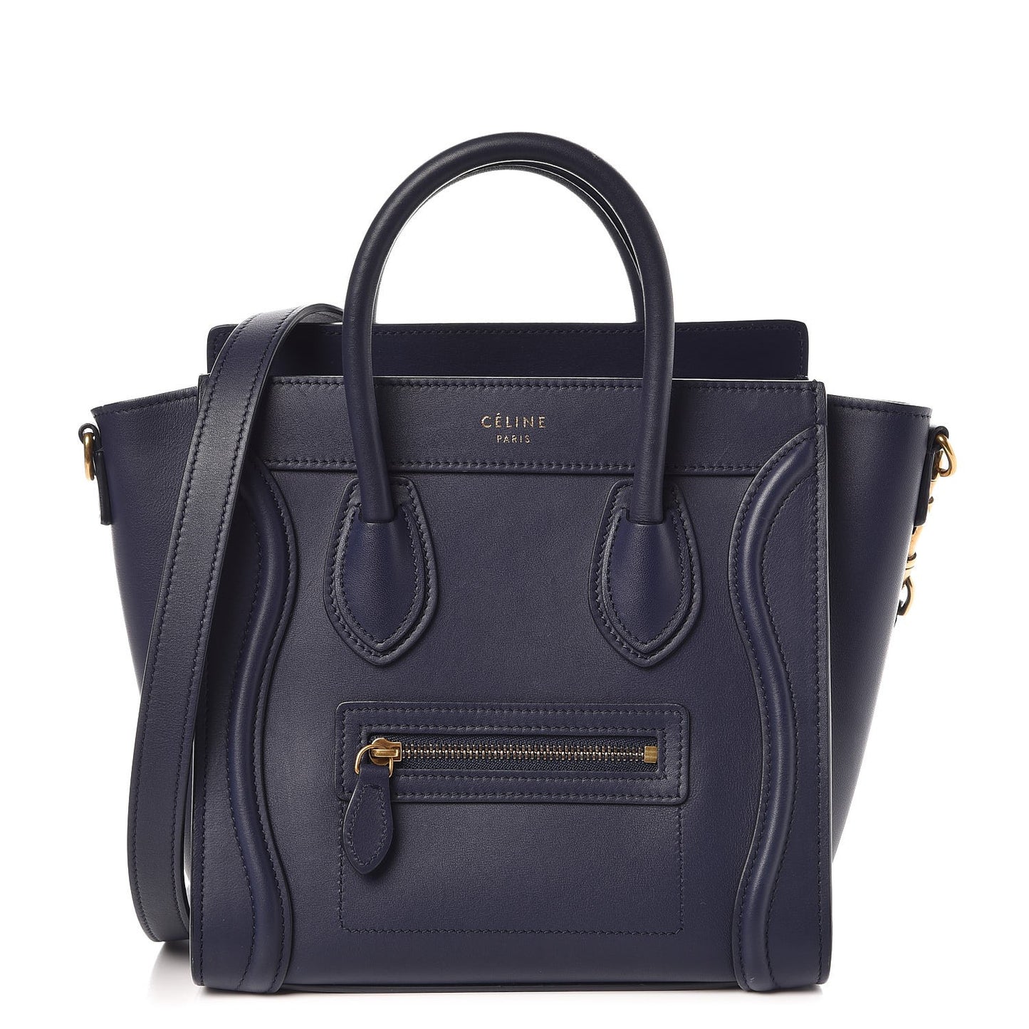 Smooth Calfskin Nano Luggage Ink