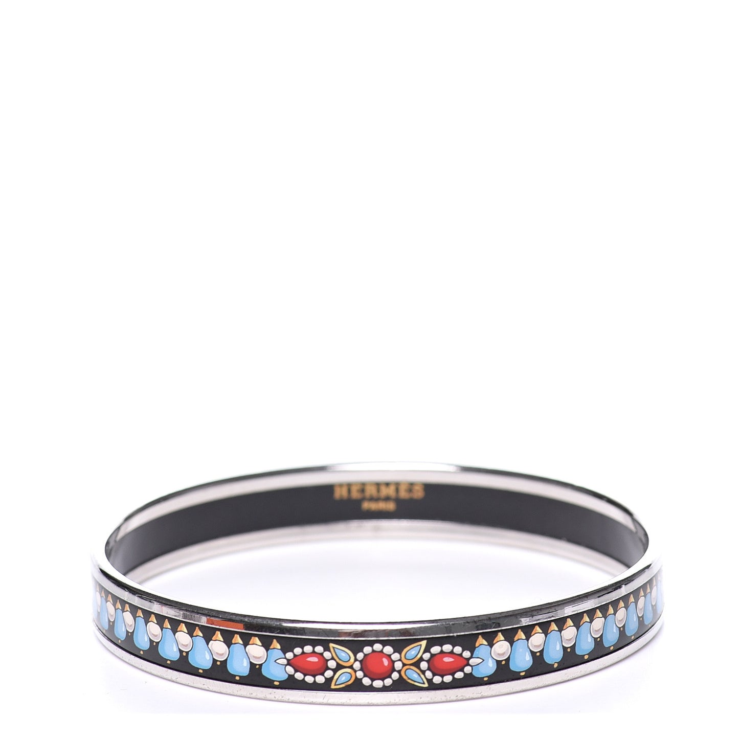 Enamel Printed Narrow Parures Des Maharajas Bracelet 65