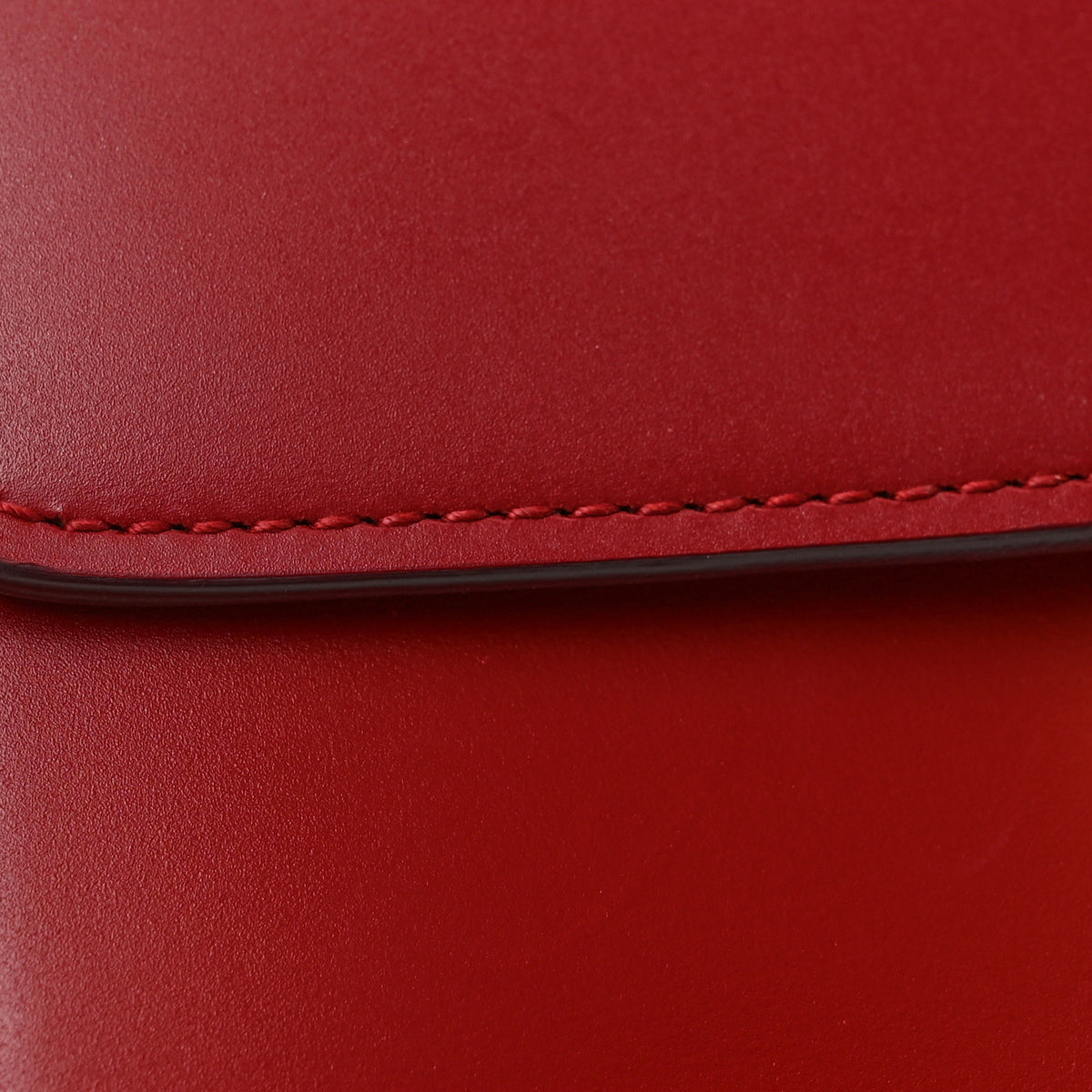 Celine Box Calfskin Small Classic Box Flap Bag Red 14 of 14