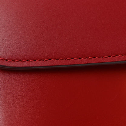 Celine Box Calfskin Small Classic Box Flap Bag Red 14 of 14
