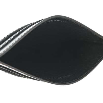 Saint Laurent Calfskin Monogram Credit Card Case Black 5 of 8