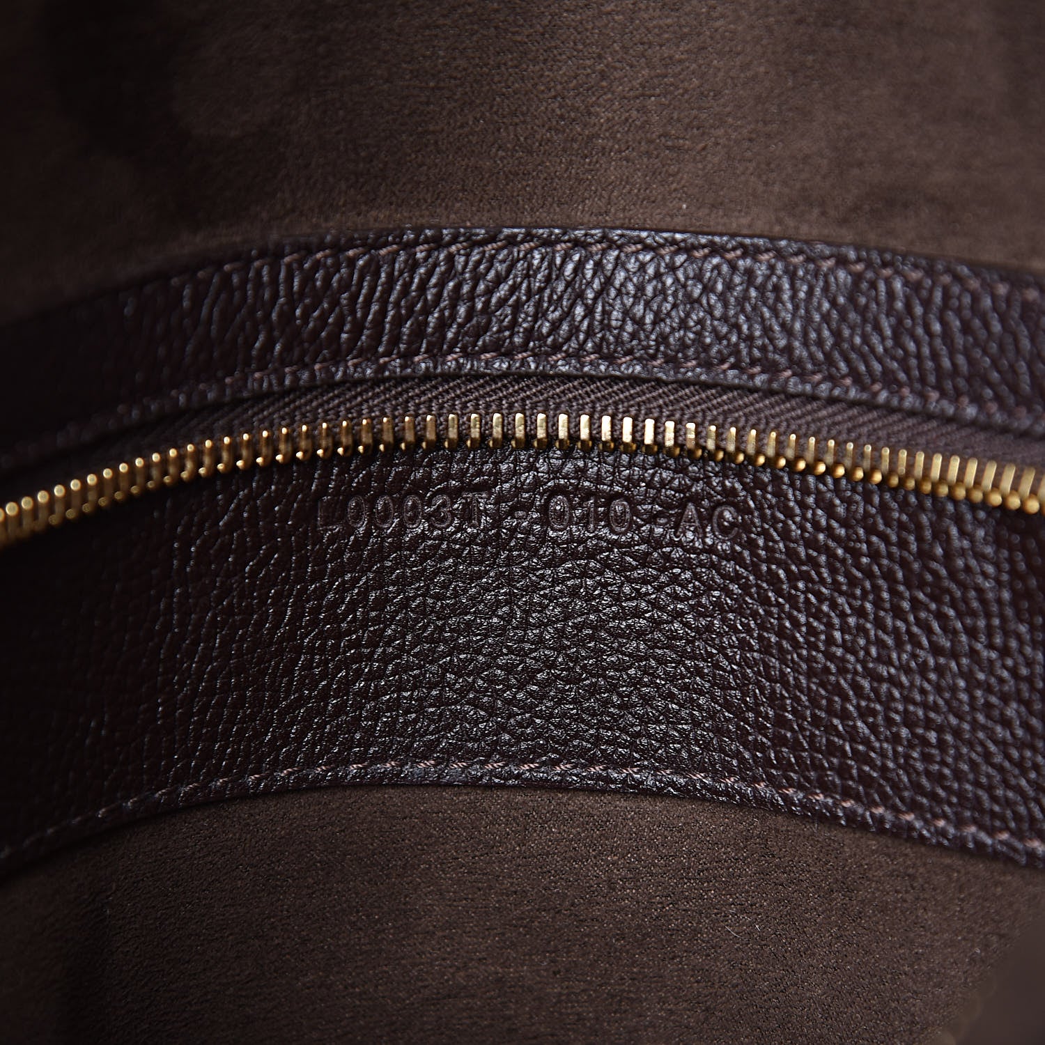 Tom Ford Pebbled Calfskin Large Jennifer Dark Brown 8 of 12