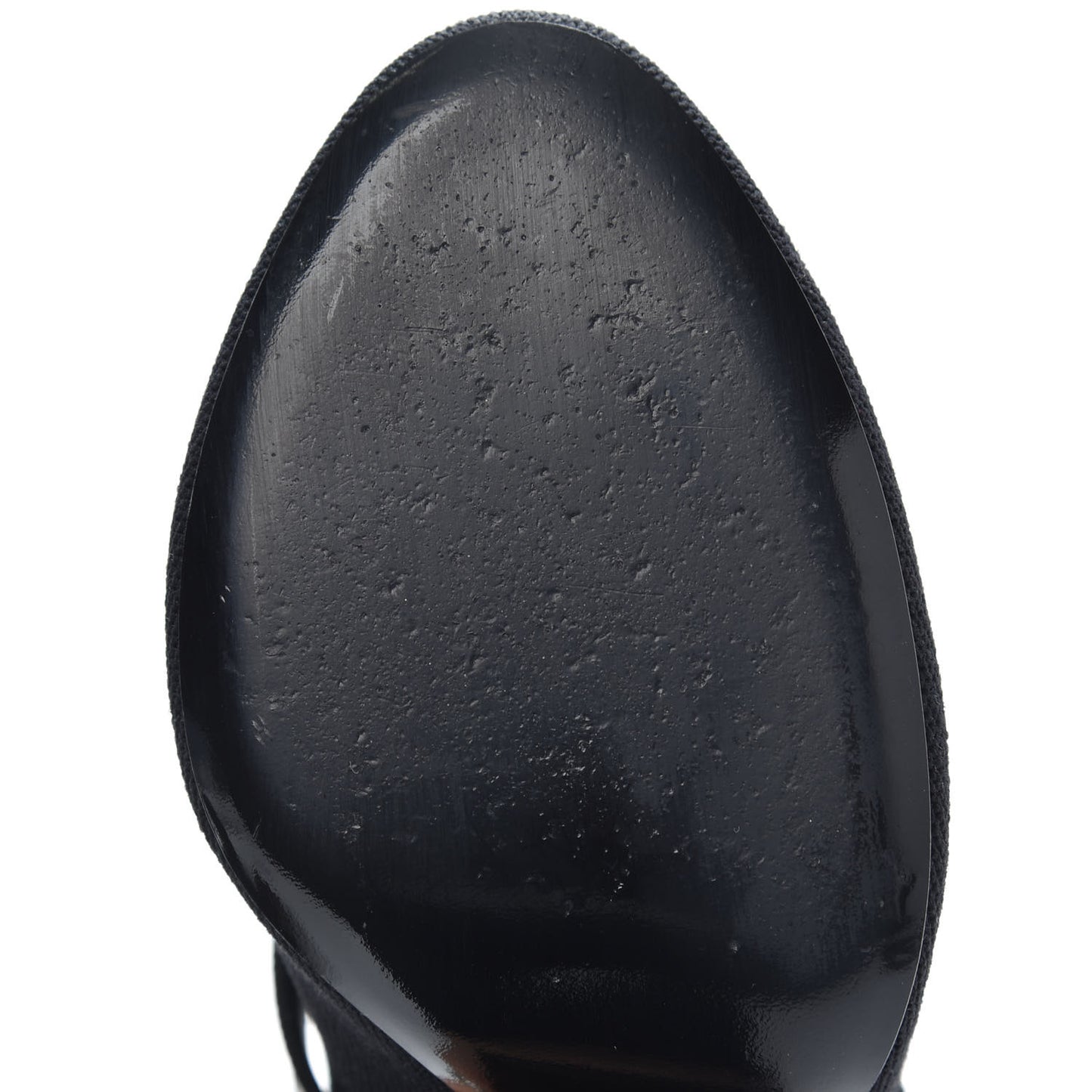 Monogram Stretch Fabric Silhouette Ankle Boots 38 Black