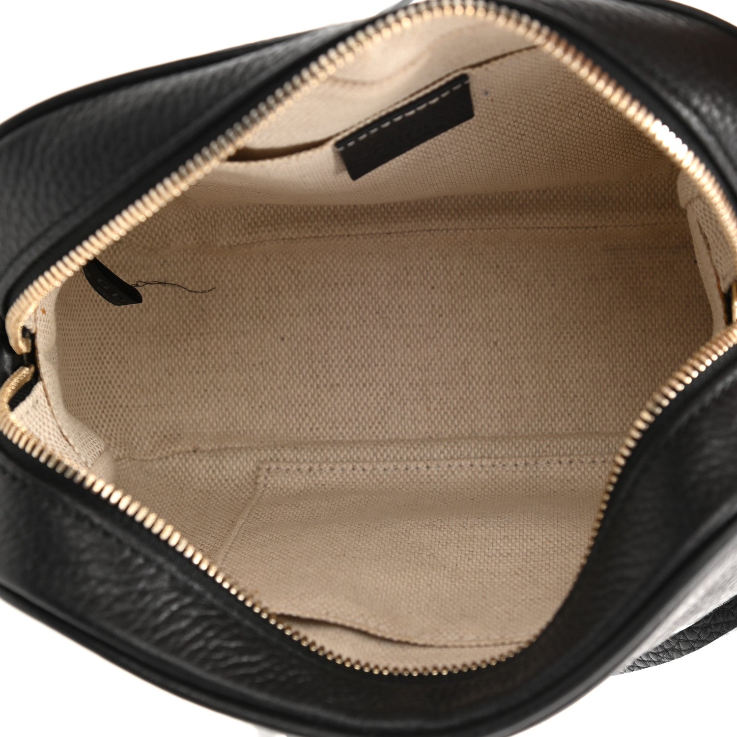 Gucci Pebbled Calfskin Small Soho Disco Bag Black 4 of 10