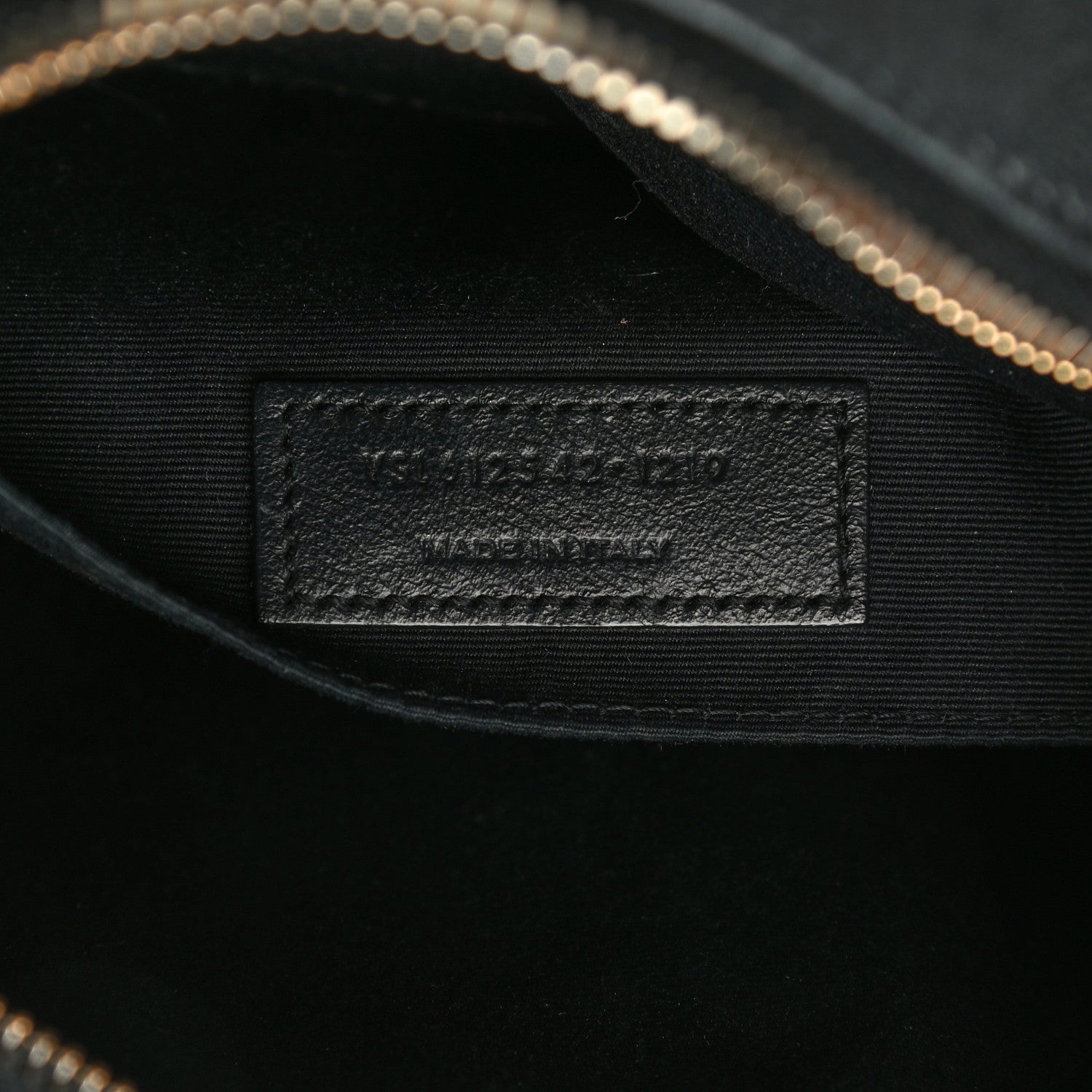 Saint Laurent Lambskin Monogram Small Lou Camera Bag Black 7 of 11