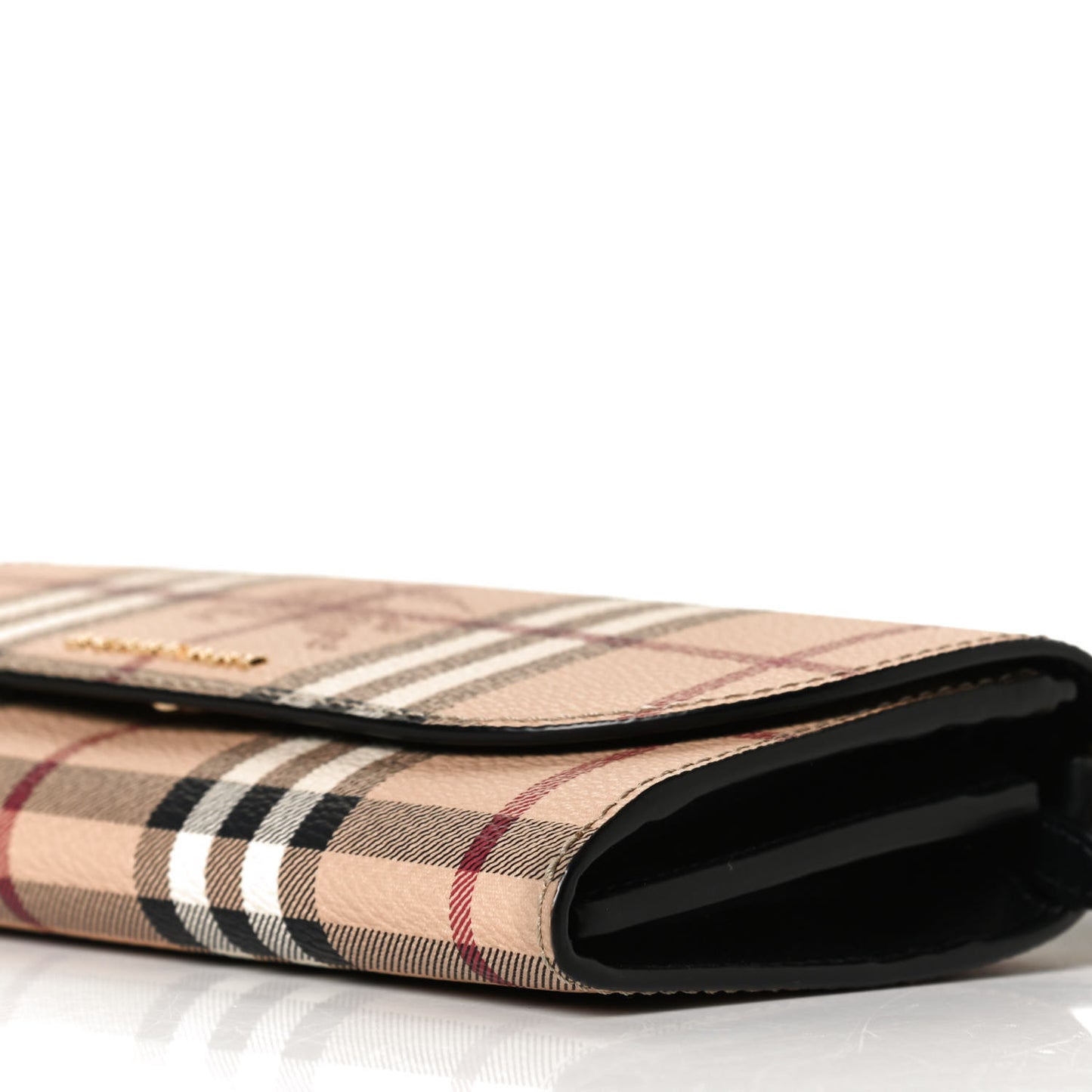 Haymarket Check Henley Wallet On Chain Black
