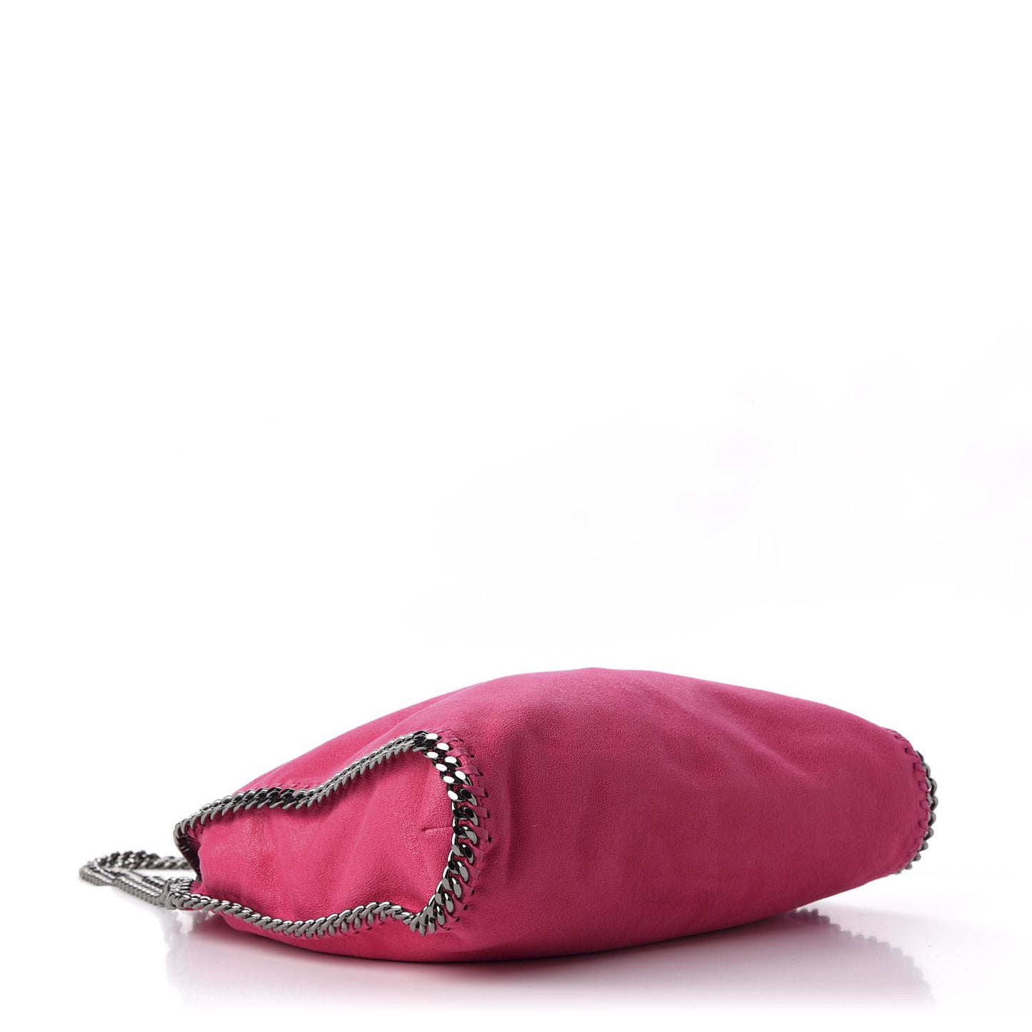 Shaggy Deer Small Falabella Tote Hot Pink