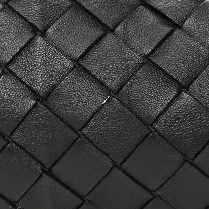Bottega Veneta Nappa Maxi Intreccio The Pouch Oversized Clutch Black 11 of 12