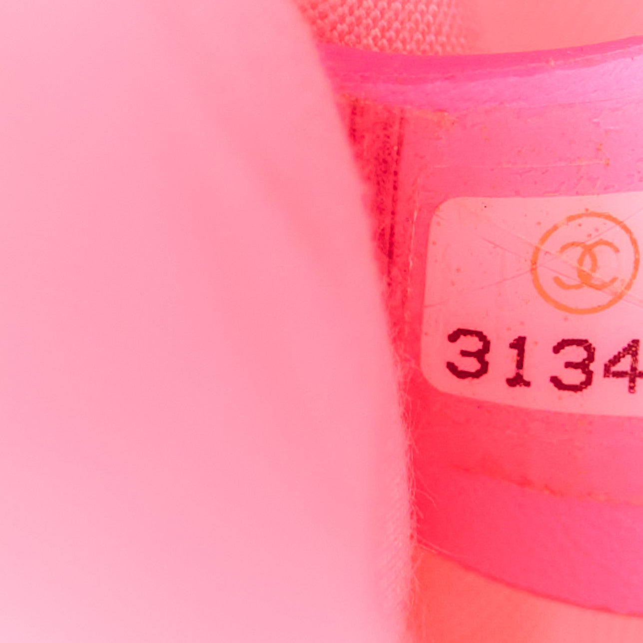 Chanel Denim Quilted Small Messenger Flap Neon Pink 8 of 12